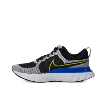 Nike React Infinity Run Flyknit 2 Black White Racer Blue Cyber