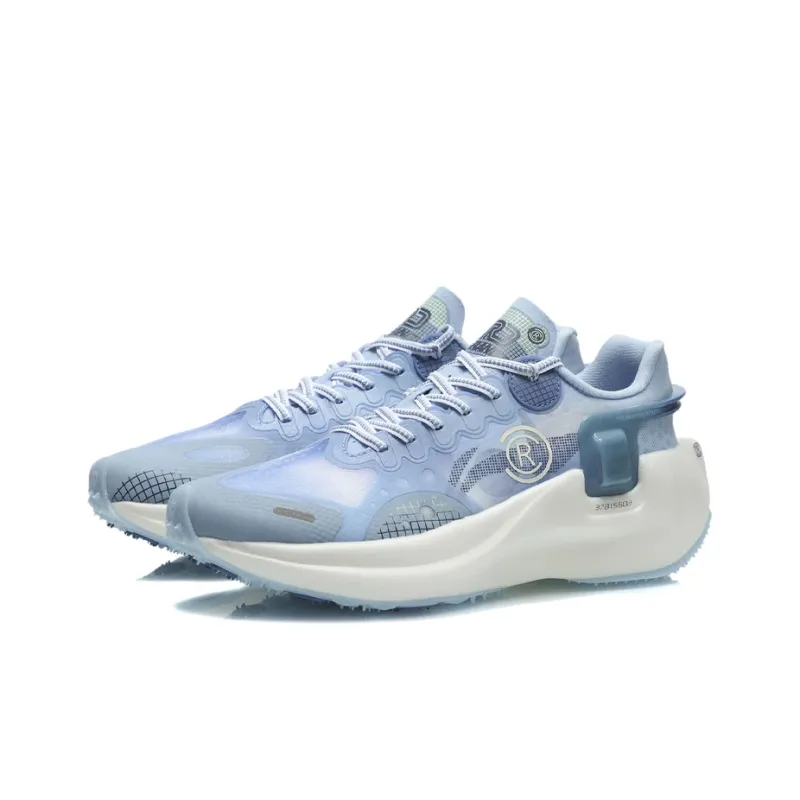 LINING Ranger Running Shoes Men Low Top Aurora Blue/Light Dusty Blue-2