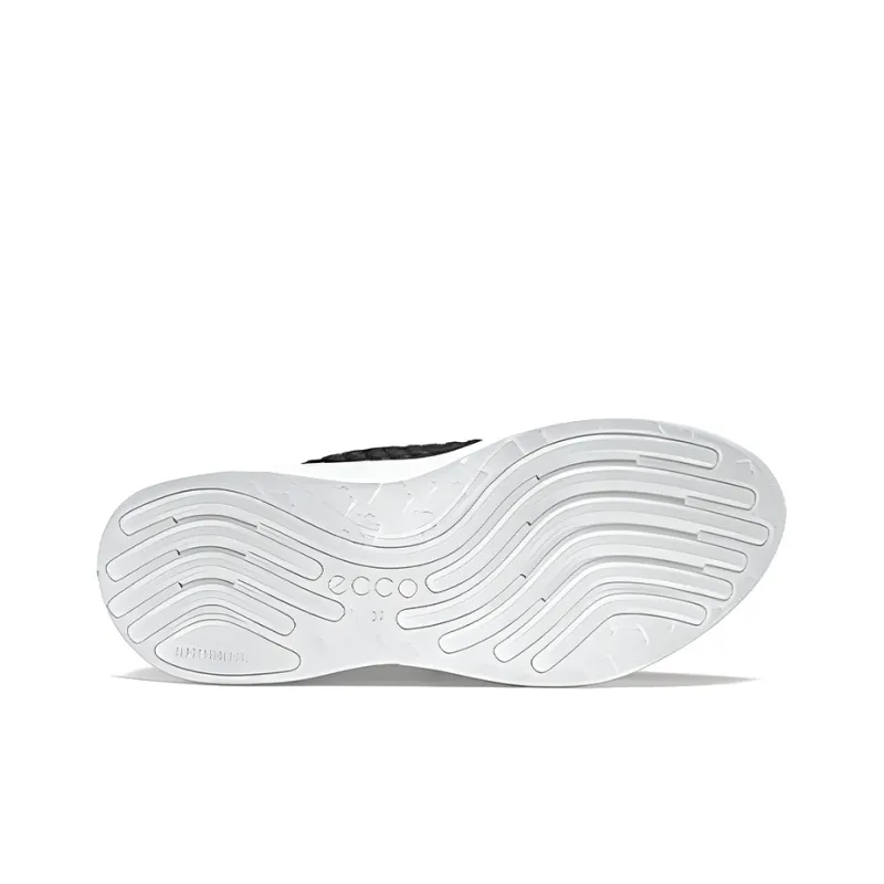 Ecco Yue Dong Cushioning Anti Slip And Wear Resistant Coverage Low Top Casual Shoes Women's Black-3