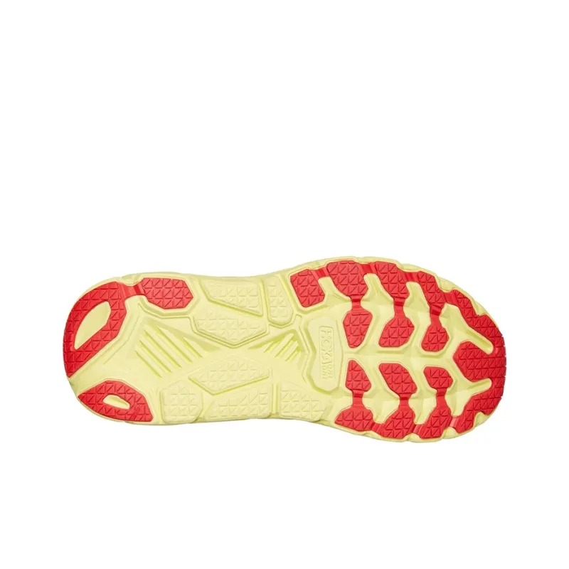 HOKA ONE ONE Clifton 7 'Morning Mist Hot Coral' Women's-3
