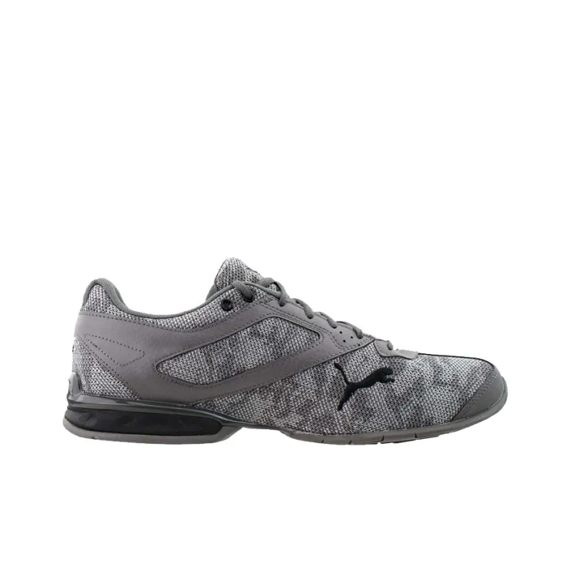 PUMA Tazon 6 Camo Mesh Anti-Slip Wear-Resistant Low-Top Running Shoes Men's Gray-1