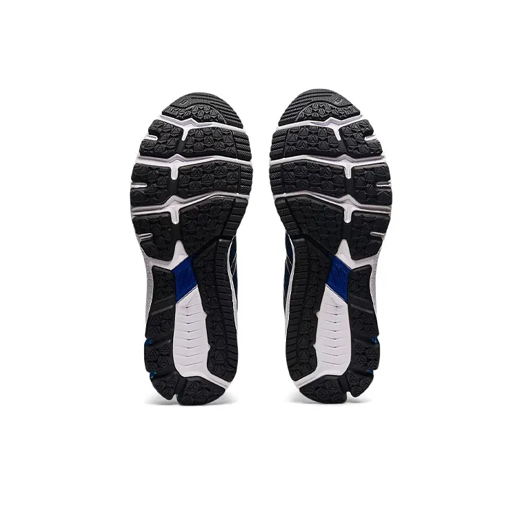 Asics GT-1000 10 Cushioning Anti-Slip And Wear-Resistant Low-Top Running Shoes Men's Blue White 4E-Width-4