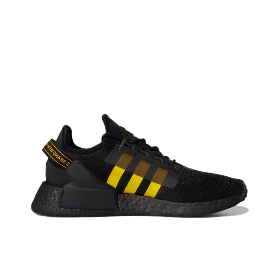 Adidas Originals Nmd R1 V2 Core Black Solar Gold POIZON