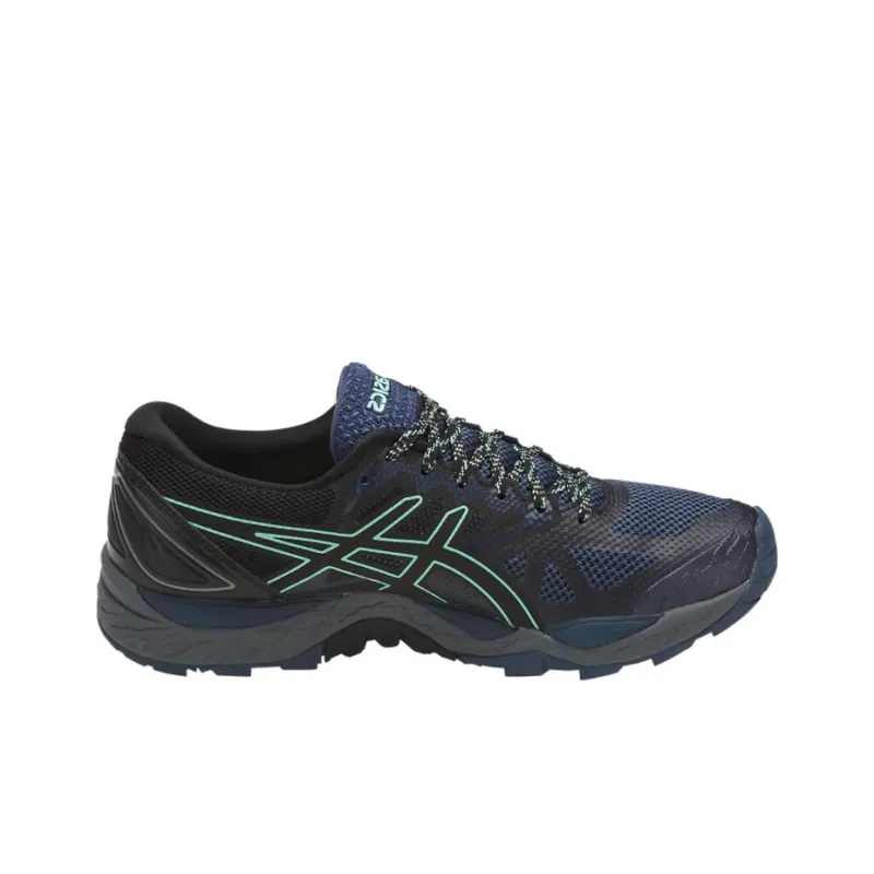 Asics GEL-FujiTrabuco 6 Running Shoes Women's Low-Top Blue/Black-1