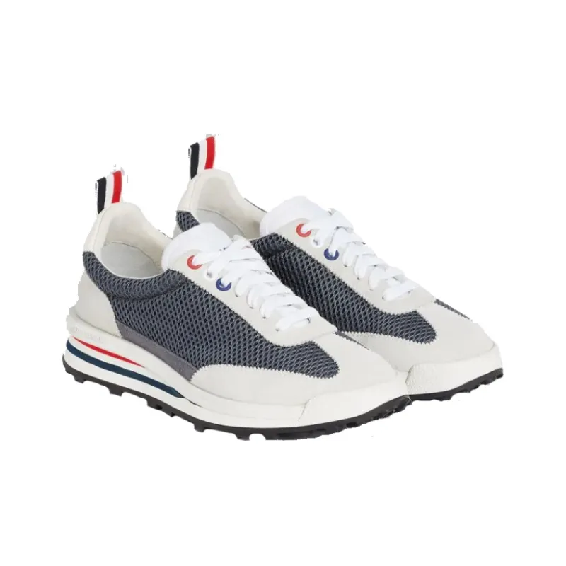 THOM BROWNE· Shock Absorbers Slip Resistant, Abrasion Resistant, Lightweight Low Top Casual Shoes Women's Dark Gray-2