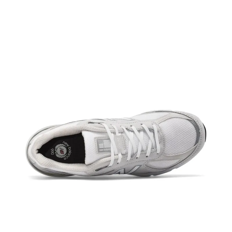 New Balance 990v4 Nimbus Cloud White-2