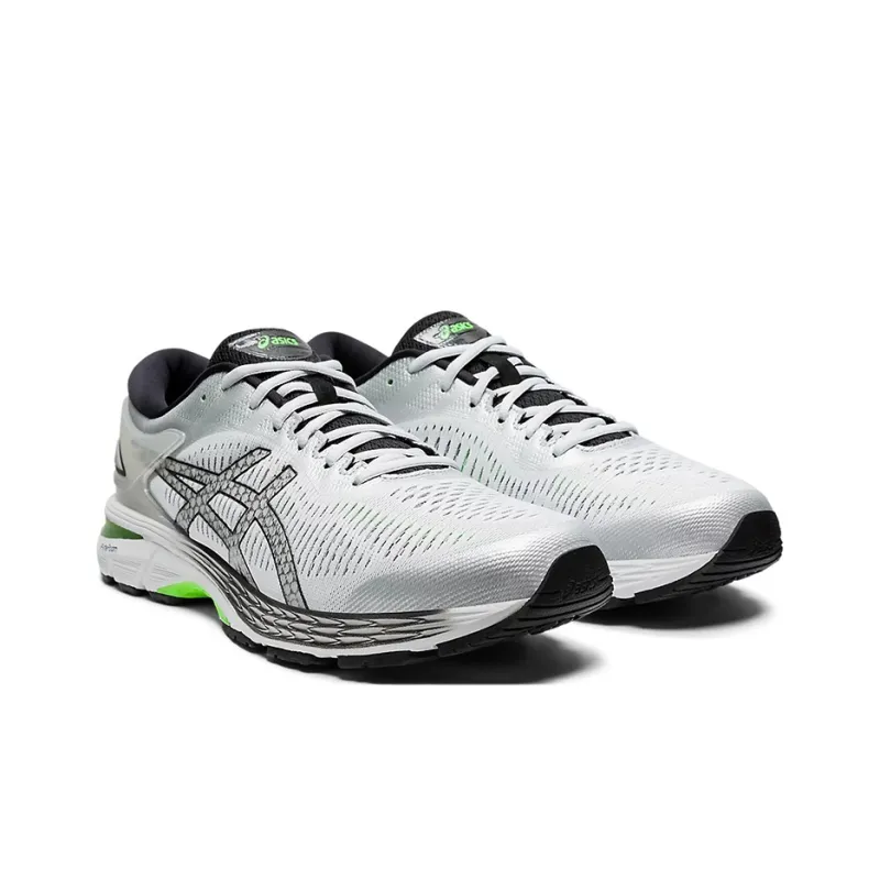 Asics Gel-Kayano 25 Low-Top Running Shoes Men's Gray Black-2