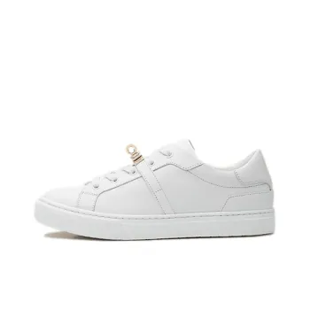 HERMES Sneakers Day Low Top Stylish Skateboarding Shoes Women's White