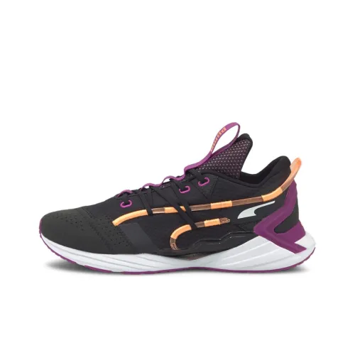 PUMA Ultraride Running Shoes Men Low-Top Black/Purple