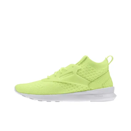 Reebok Zoku Running Shoes Women's Mid-Top Bright Neon Yellow