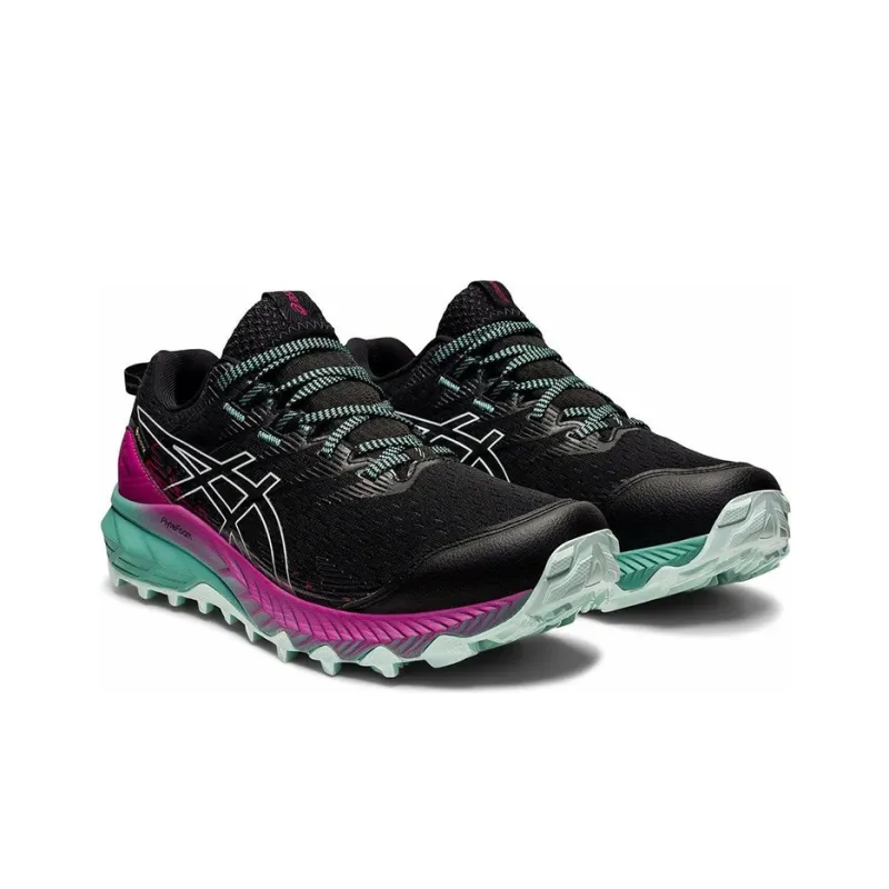 Asics Gel Trabuco 10 Gore Tex Black Soothing Sea Berry Women's-2