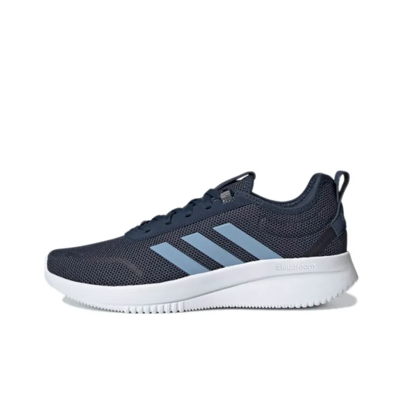 Adidas Neo Lite Racer Rebold Wear-Resistant Low-Top Running Shoes Men's Blue White-0