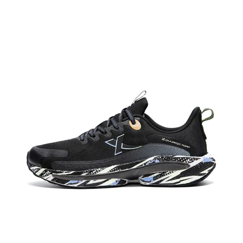 XTEP Running Shoes Women's Low Top Black/Technology Light Purple-0