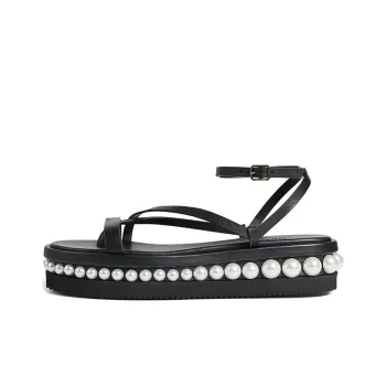 Jimmy Choo Pine One Strap Sandals Women's Black