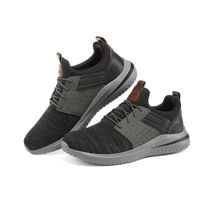 Skechers Delson 3.0 'Black Gray'-2