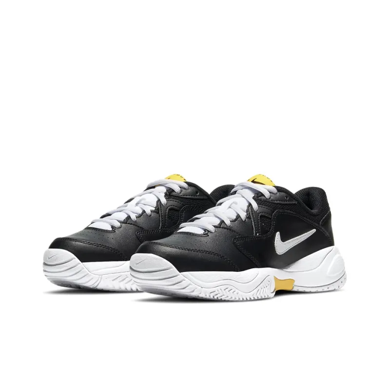 Nike Court Jr. Lite 2 'Black Yellow White' Gs-2