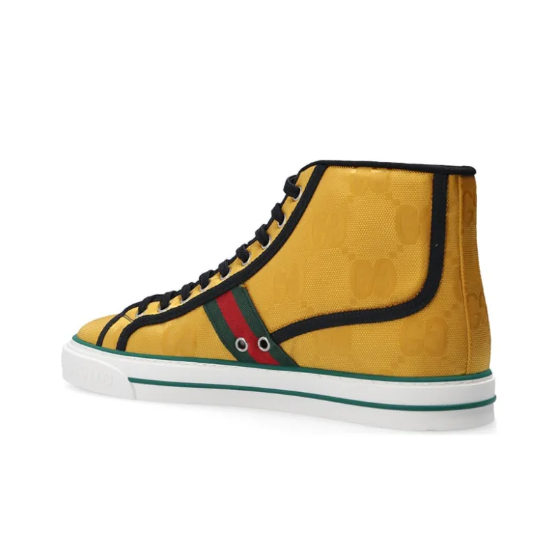 GUCCI Off The Grid High-top GG Tennis 1977 Sneakers-2