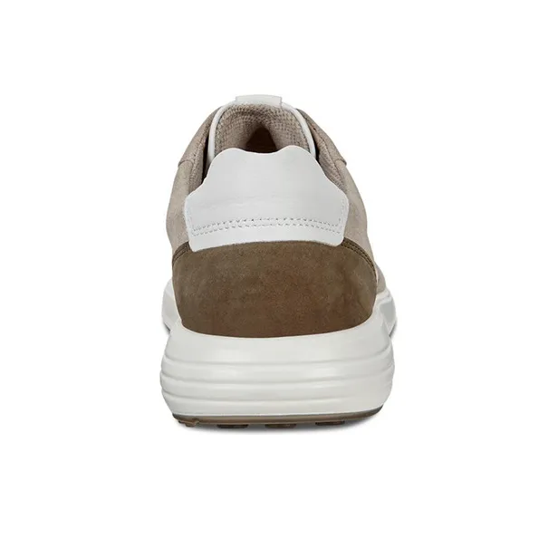 Ecco Soft 7 Runner Low-Top Casual Shoes Men's Ecru-2