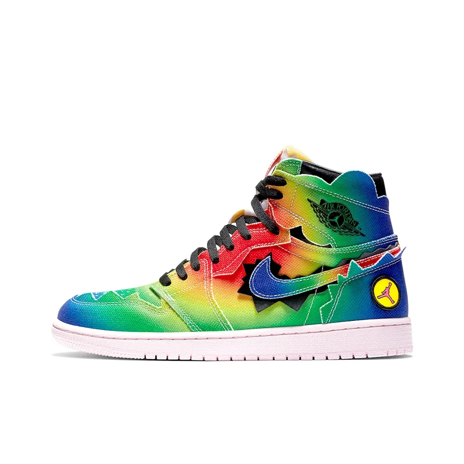 rainbow air jordan 1