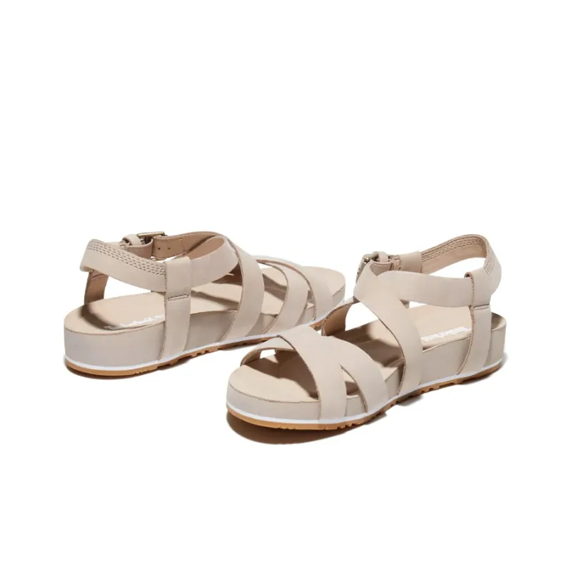 Timberland Malibu Waves Beach Sandals Women's Light Beige-4