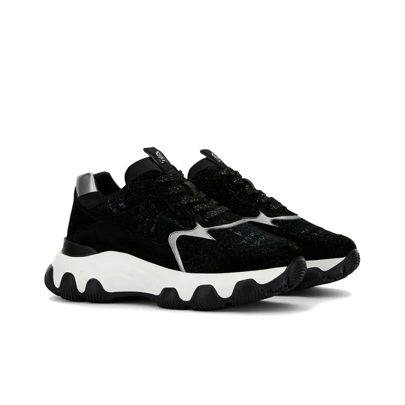 HOGAN Hyperactive Wear-Resistant Slip-Resistant Cushioning Low-Top Casual Shoes Women's-1
