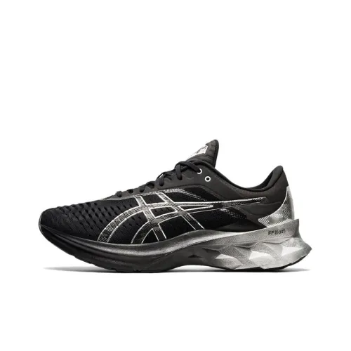 Asics Novablast 'Black Pure Silver'