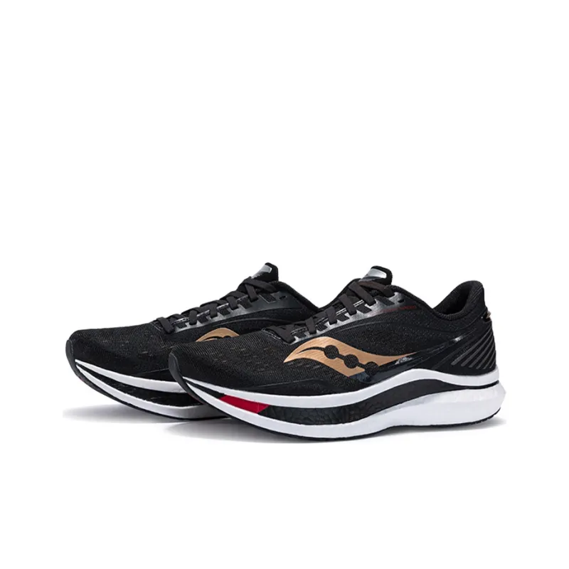 Saucony Endorphin Speed 1 Running Shoes Men Low Top Black Bright Gold-2