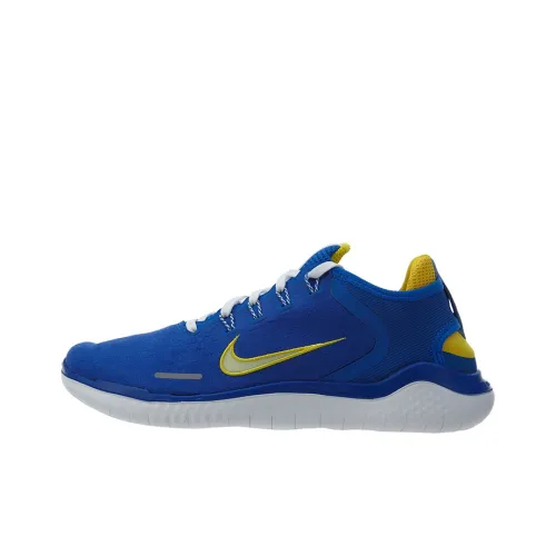 Nike Free Rn 2018 Dna Hyaper Cobalt Citron Tnt-White