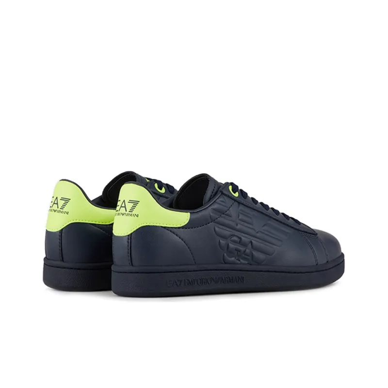 EMPORIO ARMANI Low Top Stylish Skateboarding Shoes Unisex Dark Blue-4
