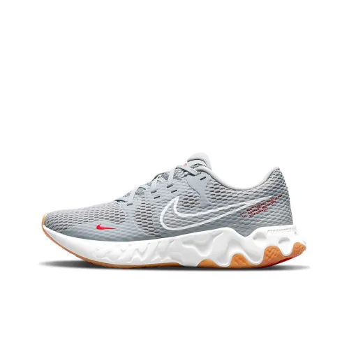 Nike Renew Ride 2 Running Shoes Men Low-Top Gray/Red