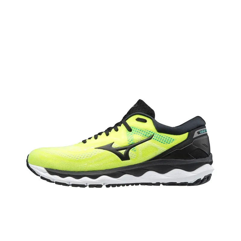 Mizuno Wave Sky 4 Running Shoes Men Low Top Yellow/Black-0