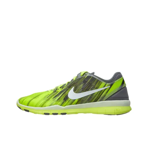 Nike Nke Free 5.0 Tr Fit 5 Prt Cool Grey White-Volt-White Women's