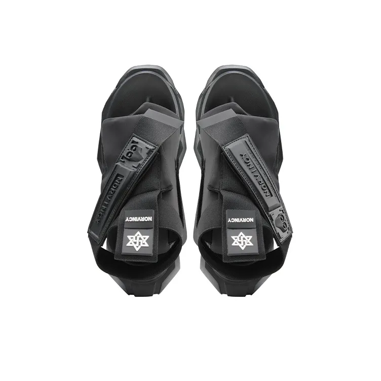 NORVINCY Urban Techwear Beach Squashy And Bouncy Feeling Trendy Sandals-2