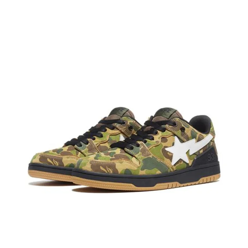 BAPE A BATHING APE Bape SK8 Sta ABC Camo Green-2