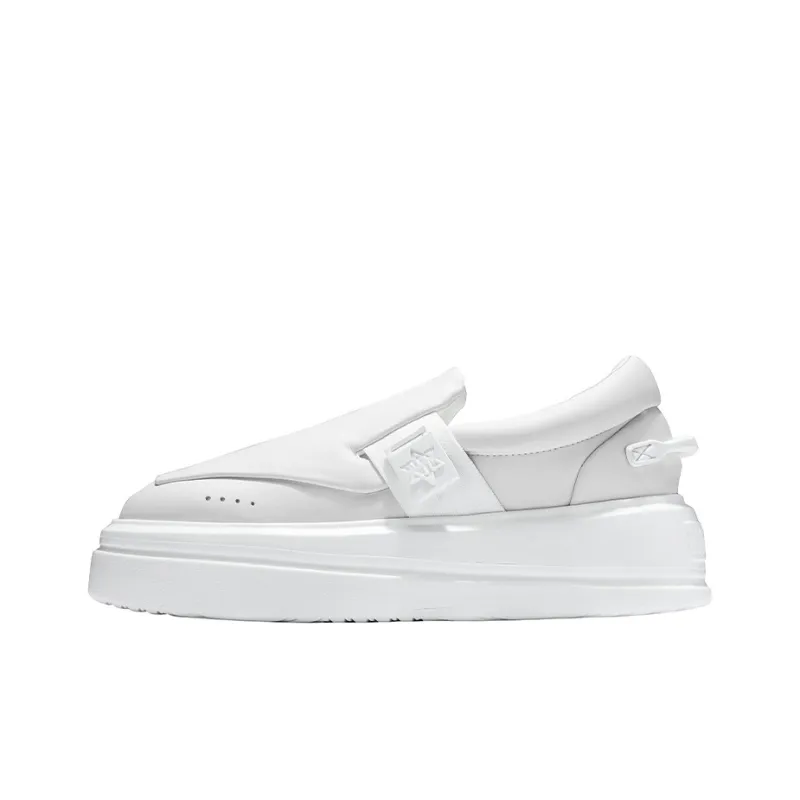 NORVINCY Stylish Skateboarding Shoes Unisex White-1