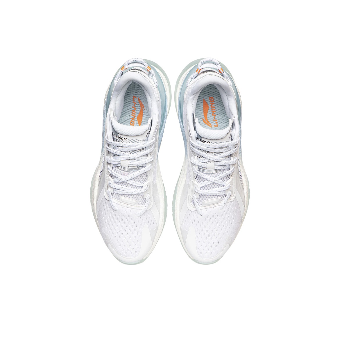 LINING Exceed 5 Running Shoes Men Low-Top White US M 8