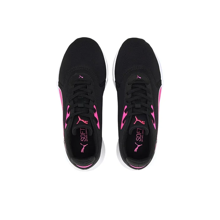 PUMA Jaro Neon Low Running Shoes Black/Pink/White Women's-2