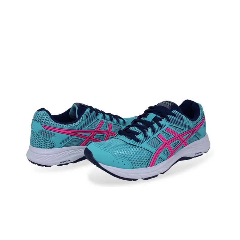 Asics Gel-Contend 5 Running Shoes Women's Low-Top Blue/Pink-3