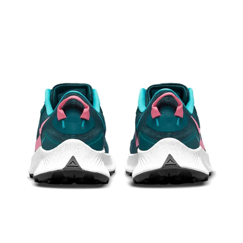 Nike Pegasus Trail 3 Dark Teal Green Pink Glow Women's-4