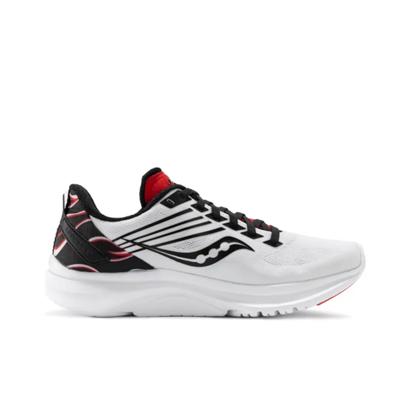 Saucony Kinvara 12 Running Shoes Women's Low-Top White/Red/Black-1
