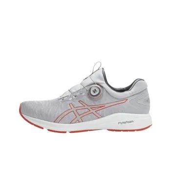Asics Dynamis Wear-resistant And Waterproof Low-Top Running Shoes Men's Gray Orange