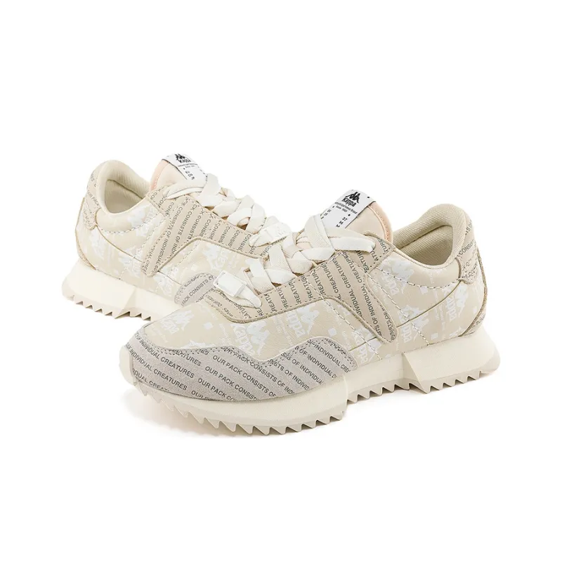 Kappa Lightweight Low Top Casual Shoes Unisex White-3