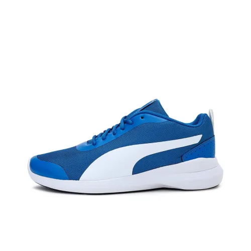 PUMA Lazer Evo Running Shoes Unisex Low-Top Blue/White