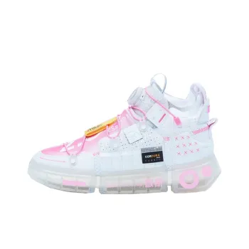 LiNing Essence 2 Futuristic Low Top Sports Casual Shoes Women's Fluorescent Luminous Pink