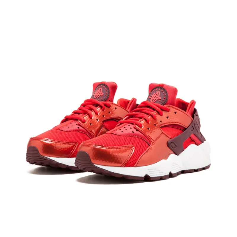 Nike Air Huarache Run University Red/Night Maroon White Women's-2