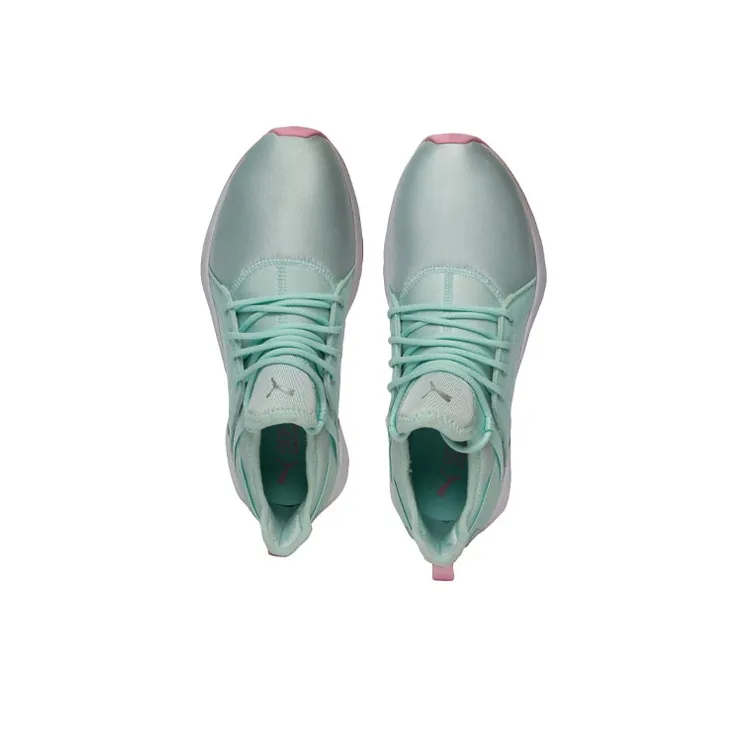 PUMA Sirena Trailblazer Cushioning Wear-Resistant Low-Top Running Shoes Women's Green Pink-2
