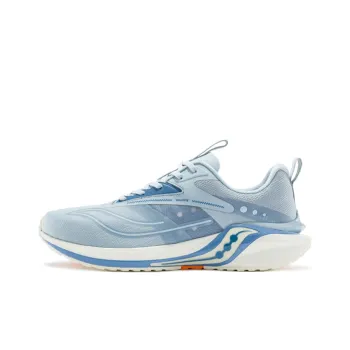 Saucony Coyote Hybrid Running Shoes Men Low Top Gray Orange