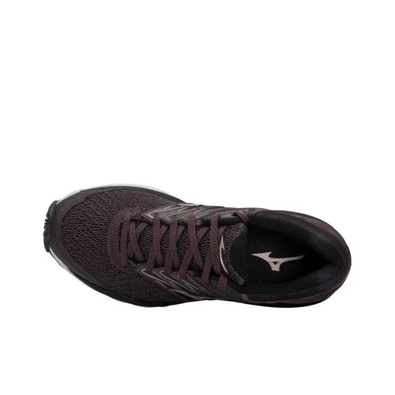 Mizuno Paradox 5 Wave Low-Top Running Shoes Women's Black Red-2