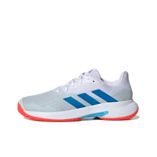 Adidas CourtJam Control Tennis Shoes Men Low-Top White/Blue