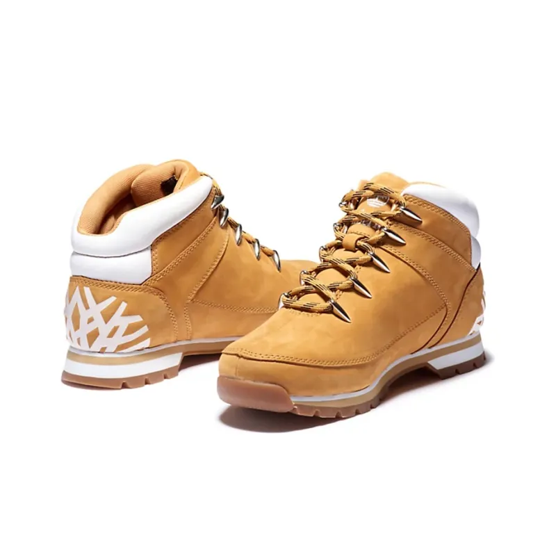 Timberland Euro Sprint Hiking / Trekking Shoes Men Mid-Top Yellow/White-1